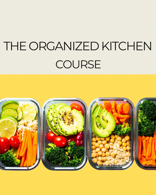 Housekeeper Cooking Course - The Organized Kitchen