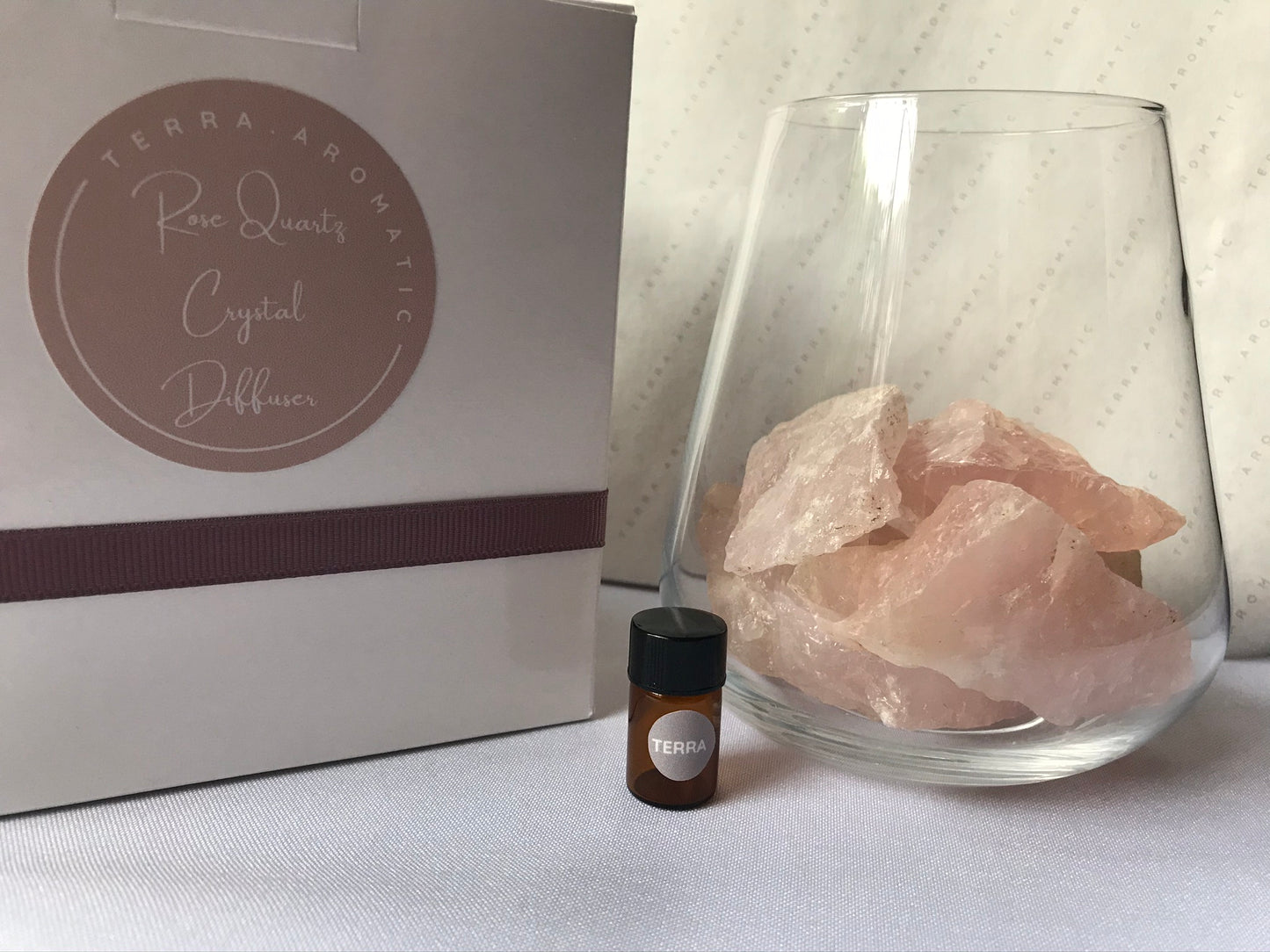 ROSE QUARTZ CRYSTAL DIFFUSER